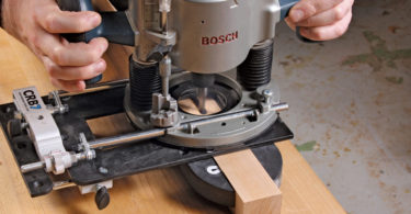 Utiliser défonceuse