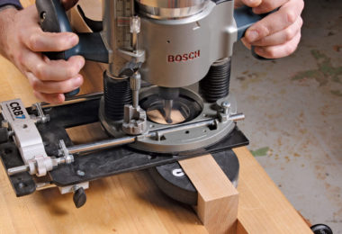 Utiliser défonceuse