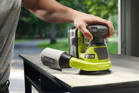 Ponceuse Excentrique 18V ONE+ Ryobi RROS18-0 - 125mm + 3 Abrasifs - Neuf