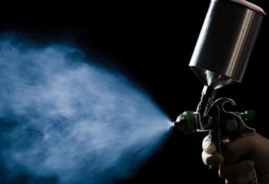 Utiliser pistolet peinture