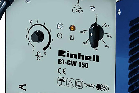 Réglage Poste à souder Einhell BT-GW 150