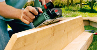 Utiliser rabot electrique