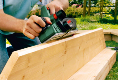 Utiliser rabot electrique