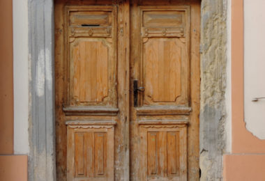 Porte en bois